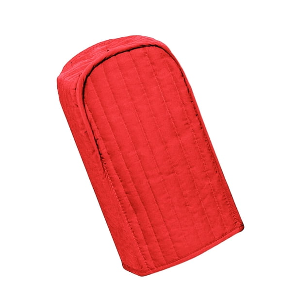 Cubierta para licuadora, antihuellas, para mantener limpio, a prueba de polvo, acolchada, resistente a las manchas para el hogar , rojo