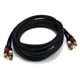 thumbnail image 1 of Cable de audio Monoprice 105347, 3 m, 22 AWG, 2 conectores RCA a 2 conectores RCA, 1 of 8