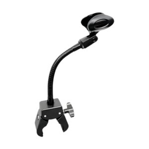 Bothyi - Soporte Flexible Para Micrófono Con Clip Para Transmisión En Vivo, Grabación En Riel De Cabecera Para Micrófonos De 28 A 40 Mm