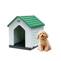 Casa Para Perro Pequeña Verde Cool Pets 67X52X60Cm