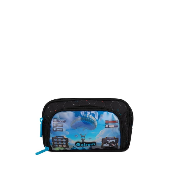 Estuche Xtrem Zip-Art 6XT Videojuego Negro