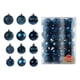 thumbnail image 2 of 48 Piezas De Adornos Colgantes De árbol De Navidad Para Decoración De Fiesta De Año Nuevo Azul, 2 of 5