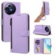 thumbnail image 1 of Funda con Billetera para [TCL 50 NxtPaper 5G] con Bolsillo Zipper y Tarjetero Morado claro, 1 of 6