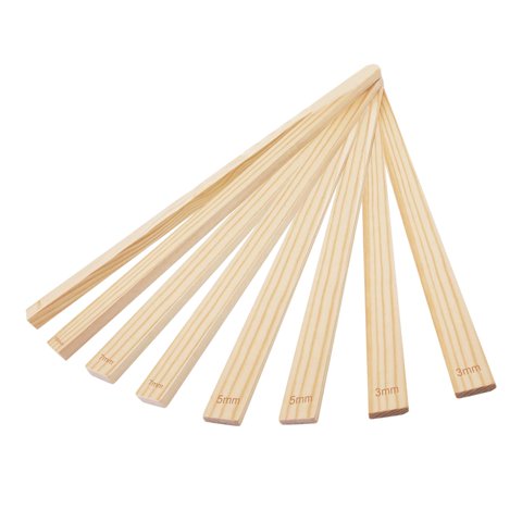 Bothyi - 8X Guías Para Palos De Amasar Arcilla Portátiles Guías Para Palos De Amasar Arcilla