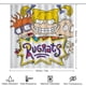 thumbnail image 2 of Rugrats-theme 4-Piece Shower Curtain Set with Rugs, Waterproof Bathroom Decor Set Includes Bath Mat, U-Shaped Rug, Toilet Lid Cover and Curtain with Hooks, 2 of 6