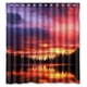 thumbnail image 1 of Cortina de ducha con diseño del Monte Rainier de Washington, juego de cortinas de baño con ganchos, tamaño 66 x 72 pulgadas, 1 of 3