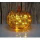 thumbnail image 4 of Vaso de mercurio Deyivela Pumpkin Light con 10 guirnaldas de luces doradas, 4 of 7