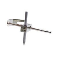 Magideal - Herramienta Auxiliar Para Círculo De Costura, Accesorio Para Círculo Doméstico Fácil De Usar, Fácil De Transportar, Para Piezas De Máquinas De Coser