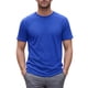 thumbnail image 1 of INSPIRE CHIC Camiseta de Hombre 100% Algodón Manga Corta Camiseta de Verano 3XL Azul Real, 1 of 5