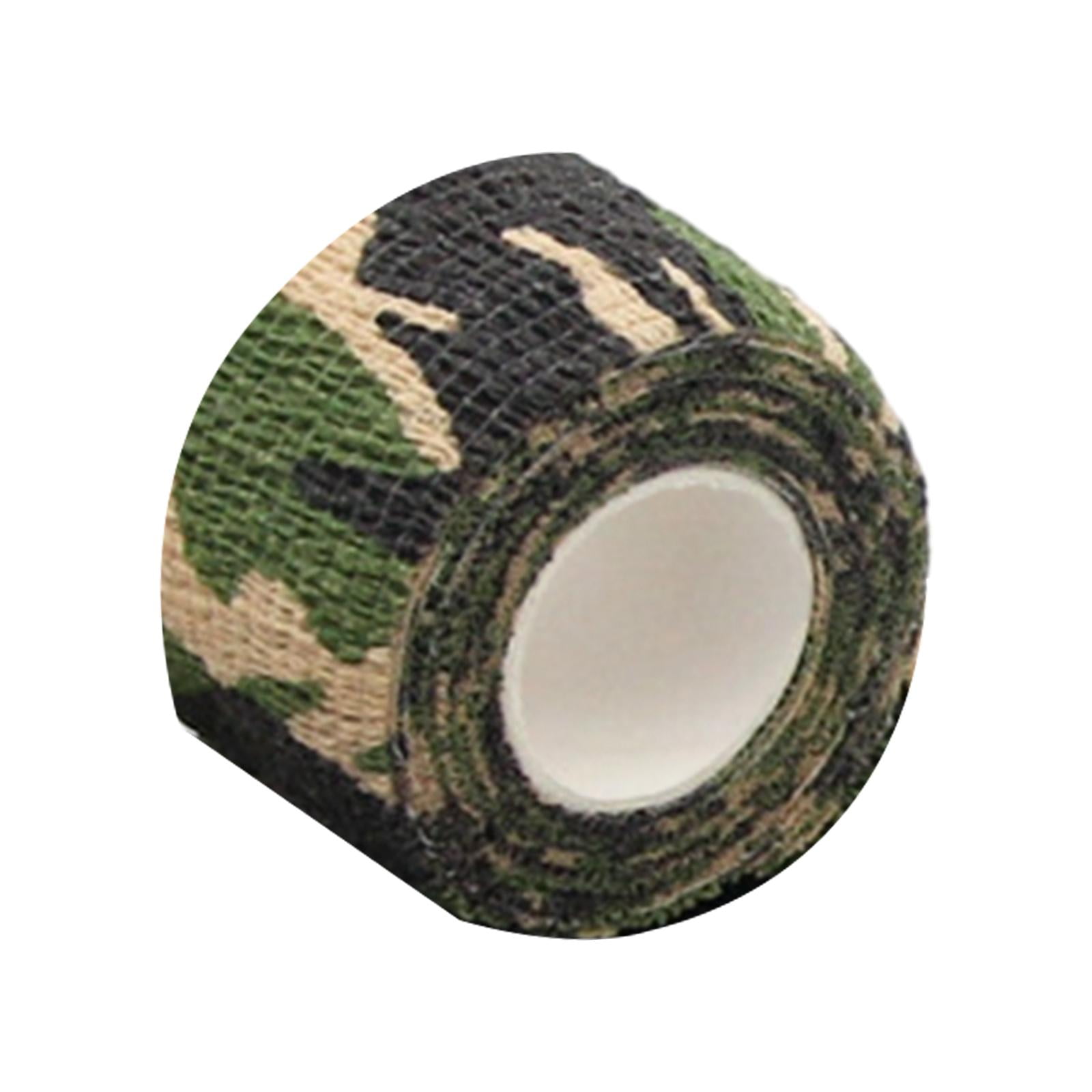 Magideal - Vendaje Elástico Cohesivo De Tela No Tejida, Banda Portátil, Vendaje Autoadhesivo Verde Color Negro