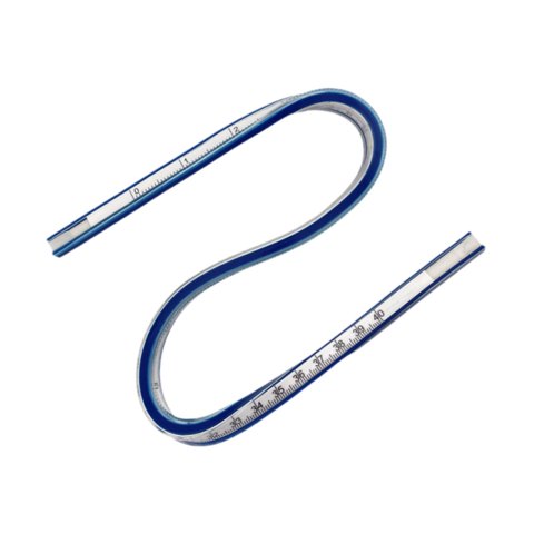 Ioensy - Regla Curva Flexible Regla Curva Flexible Para Gráficos De Pintura A Medida 40 Cm