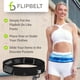thumbnail image 5 of Cinturón para correr con cremallera FlipBelt, negro, tamaño mediano, 5 of 7