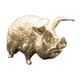 thumbnail image 1 of Estatua Ornamental De Cerdo De Latón, Artesanías De Regalo, Miniescultura Para Escritorio Interior, Dormitorio, Dorado Brillante, 1 of 3