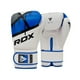 thumbnail image 2 of Guantes de Boxeo RDX F7 Ergo Blue - BGR-F7U - 12 onz, 2 of 3