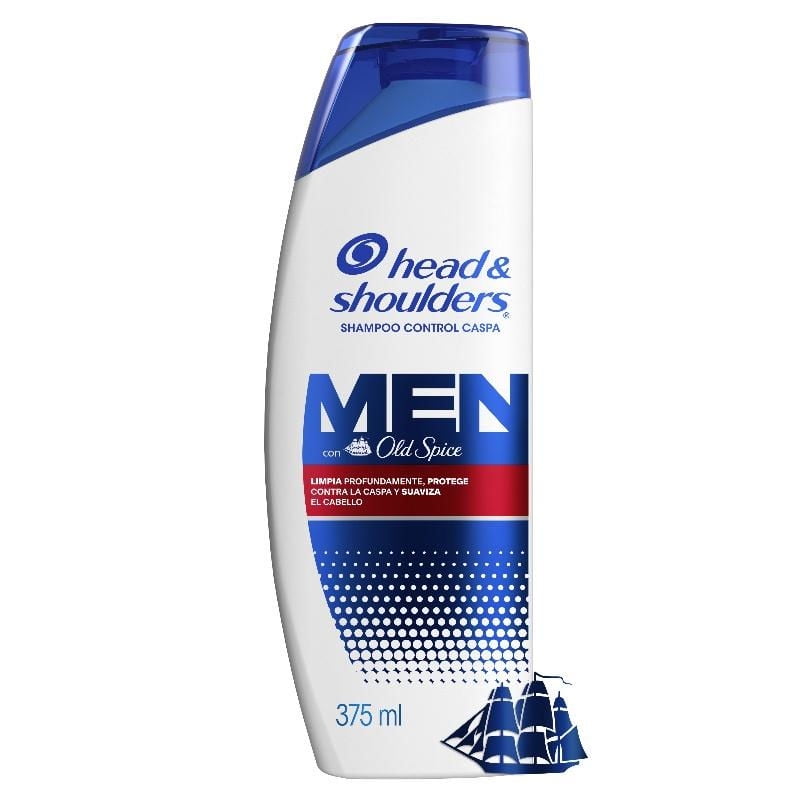 Shampoo Men Con Old Spice Control Caspa. 375 ml Head & Shoulders