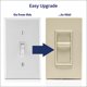 thumbnail image 2 of Interruptor regulador Leviton SureSlide 6672-1LT para bombillas LED, 2 of 9