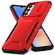 thumbnail image 1 of Funda Resistente para Samsung Galaxy A05s con Tapa Deslizante y Protección Militar Rojo, 1 of 6