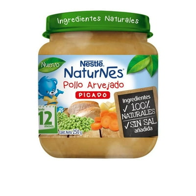 Picado Pollo Arvejado 250 G Nestlé Naturnes