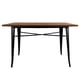 thumbnail image 1 of Mesa Rectangular Tolix 120x60cm, Bar, Pub, Madera, 1 of 3
