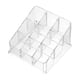 thumbnail image 1 of Organizador de lápiz labial, soporte para lápiz labial, organizador de brillo labial, estuche de exhibición de almacenamiento transparente para rímel, 9 ranuras, 1 of 5