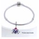 thumbnail image 5 of Charm Colgante Flor De Loto, Plata 925, Pulsera Plateado, 5 of 5