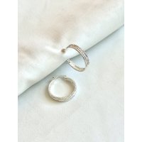 Collarbeauty - Aro Bañado En Plata 925