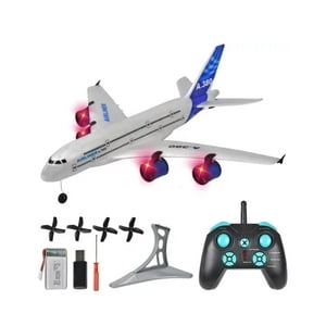 Maravillas Valdivia - Avion Aeroplano Control Remoto, Modelo A 380, 2,4 Ghz