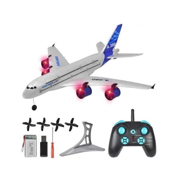 Avion Aeroplano Control Remoto, Modelo A 380, 2,4 Ghz