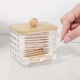 thumbnail image 2 of Caja De Hisopo Algodon Bombonera Decoracion Vidrio Cristal C, 2 of 2