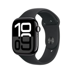 Apple - Watch Series 10 Gps 46Mm Aluminum Case Sport Band M/L - Negro