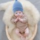 thumbnail image 5 of Gorro para recién nacidos, otoño e invierno, para bebés, niños y niñas., 5 of 5