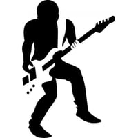 Rienda Libre Graphics - Decomural Rock Guitarist Guitar Music Ws-18281