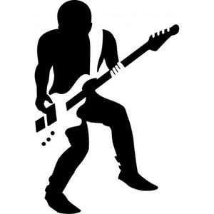 Rienda Libre Graphics - Decomural Rock Guitarist Guitar Music Ws-18281