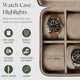 thumbnail image 5 of Estuche para Relojes TAWBURY de Cuero 4 Ranuras en Color Trufa Taupe, 5 of 9