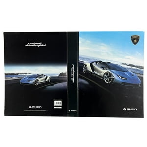 Flat Para Carpeta Rhein Auto Oficio Pack 50 Unidades Negro