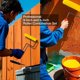 thumbnail image 5 of Kit de rodillos de pintura KingOrigin de 20 piezas con 9 y 6 rodillos y brochas, 5 of 7