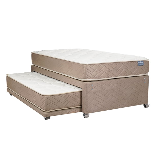 Cama Nido Apolo Black 1.5 Plaza Base Normal