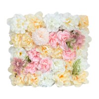 Magideal - Panel De Pared Artificiales, Paneles Decorativos , Fondo Para La Decoración Del Escenario Del De , Amarillo, 38X38Cm