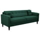 thumbnail image 2 of Sofa New Retro 3CG Felpa 00 Verde Botella, 2 of 6