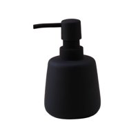 Bothyi - Dispensador De Jabón Dispensador De Gel De Baño Elegante Y Resistente Para Lavandería, Baño, Hotel, Negro