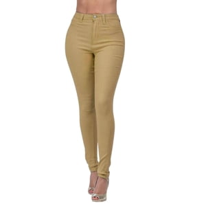Likeshop - Pantalones Leggins Tela Jeans Elasticado Calza Lindo Calce 48