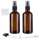 thumbnail image 1 of Botellas de aerosol Hydior Amber Glass de 120 ml para aceites esenciales, paquete de 2, 1 of 7