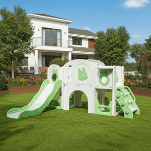 Igpro - Resbalín 5 En 1 Aro, Telescopio, Almacenamiento Y Juego De Perforación Verde