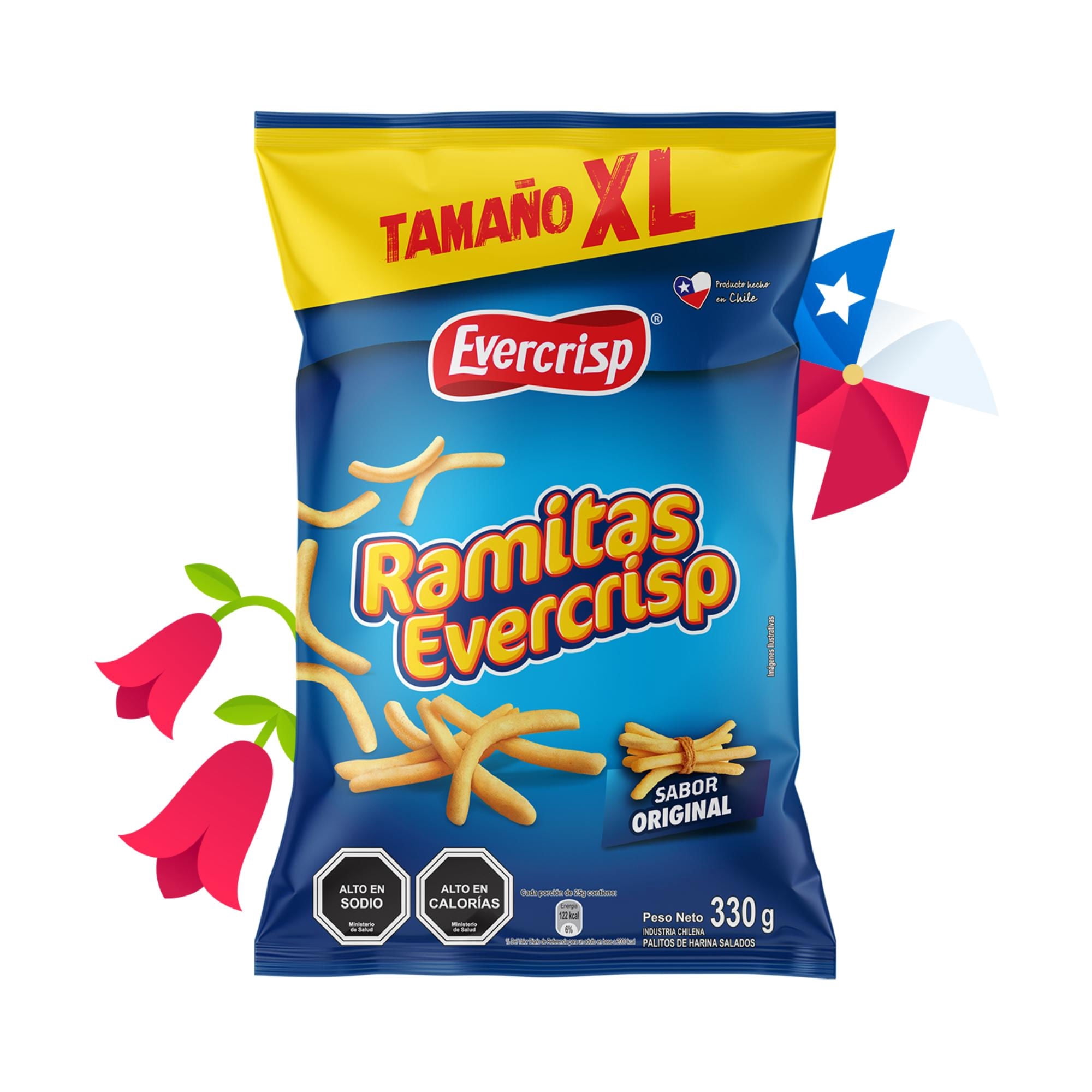 Ramitas Saladas 330 g Evercrisp