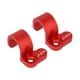 thumbnail image 2 of Abrazadera Guía De Manguera De Freno Trasero Resistente De 2 Piezas Para Coches XR600 XR650 XR400R, Color Rojo, 2 of 5
