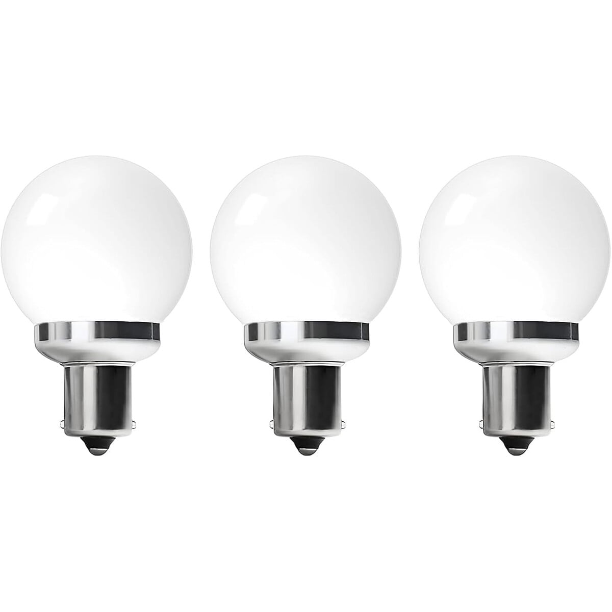 Makergroup - Ampolleta Led Rv 12v Ba15s 6000k Pack 3