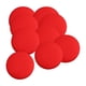 thumbnail image 5 of 10 Uds. Botones cubiertos de tela, botones de costura, botones decorativos con parte posterior plana, botones de vástago de Metal para camisas, blusas Rojo, 5 of 5