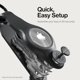 thumbnail image 4 of Llavero KEY SMART Soporte para AirTag de Silicona Negro, 4 of 9