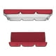 thumbnail image 5 of Toldo Para Columpio De Patio, Cubierta Superior Duradera Para Asiento De Porche Al Aire Libre, Color Rojo, 5 of 5