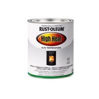 Rust-Oleum - Pintura En Spray High Heat Brochable Alta Temperatura Negro Mate 946 Ml